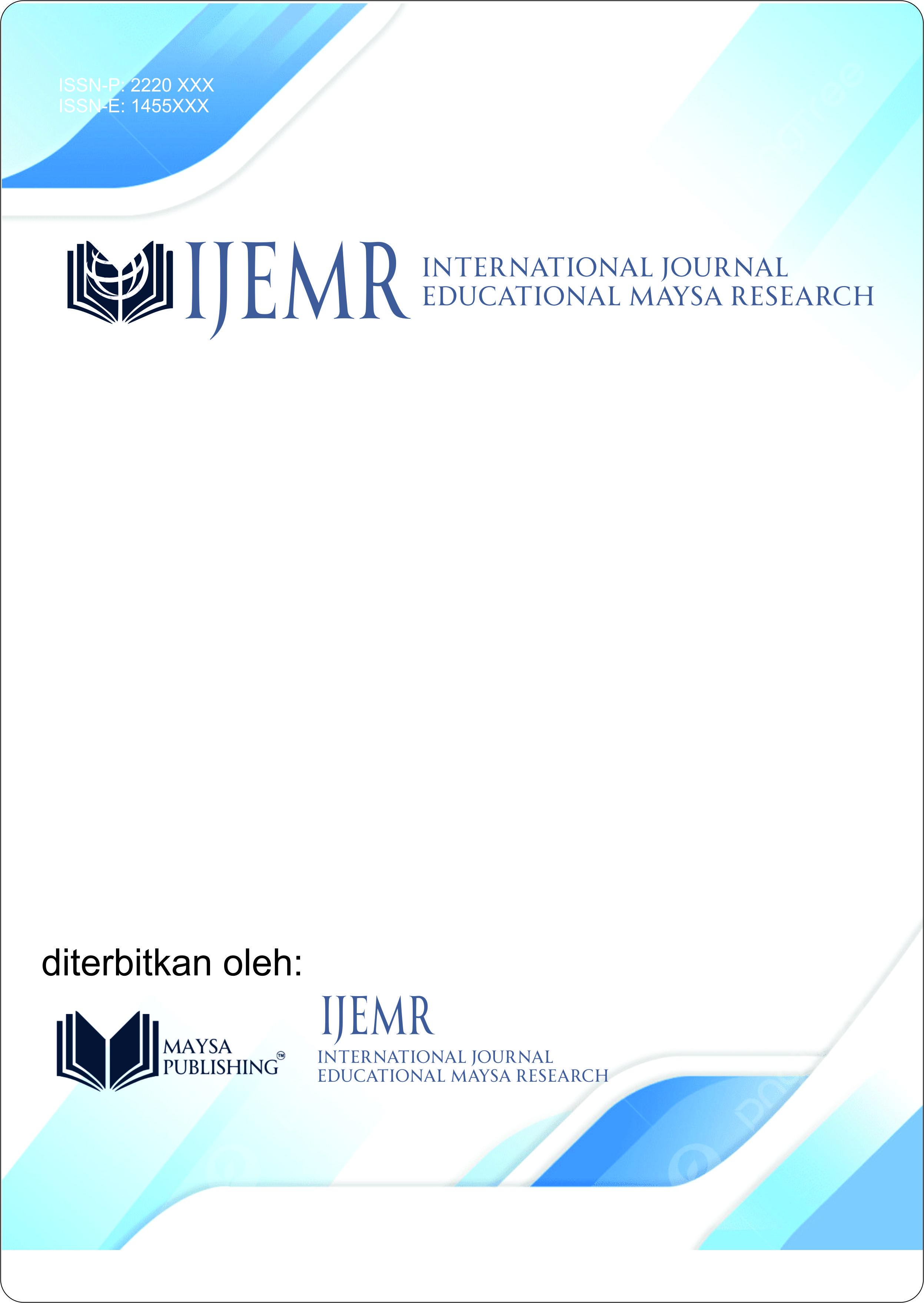 Cover International Journal  Educational Maysa Research